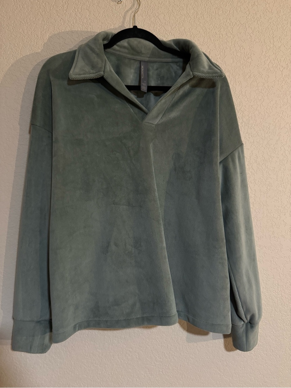 Mondetta Olive-Green Ribbed Pullover - Picture 2 of 5